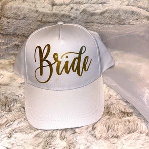 Brigade hat with veil